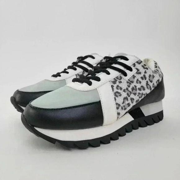 Not Rated Chunky Platform Sneakers - Leopard Cheetah Print - 9.5 - Picture 9 of 10